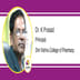 Shri Vishnu College of Pharmacy Principal: Dr. K Prasad Interview