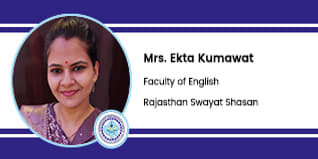 Rajasthan Swayat Shasan Jaipur, Faculty of English: Mrs. Ekta Kumawat Interview