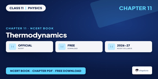 NCERT Book PDF Class 11 Physics Chapter 11 Thermodynamics