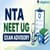 NTA NEET UG Exam Advisory
