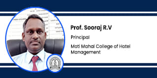 Moti Mahal College of Hotel Management, Mangalore: Prof. Sooraj R.V Interview
