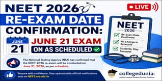 NEET 2026 Re-Exam Date Confirmation: June 21 Exam On as Scheduled