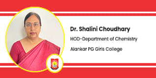 Alankar Mahila P.G. Mahavidyalaya, Jaipur, Head of  Chemistry Department: Dr. Shalini Choudhary Interview