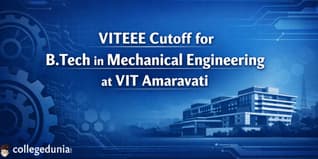 VITEEE Cutoff for B.Tech in Mechanical Engineering at VIT Amaravati