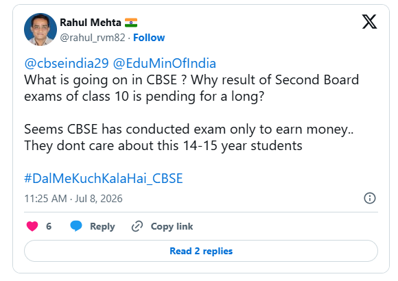 CBSE Result Delay