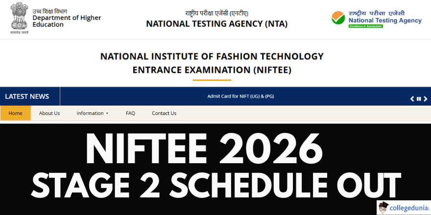 NIFTEE 2026 Stage 2 Schedule Out