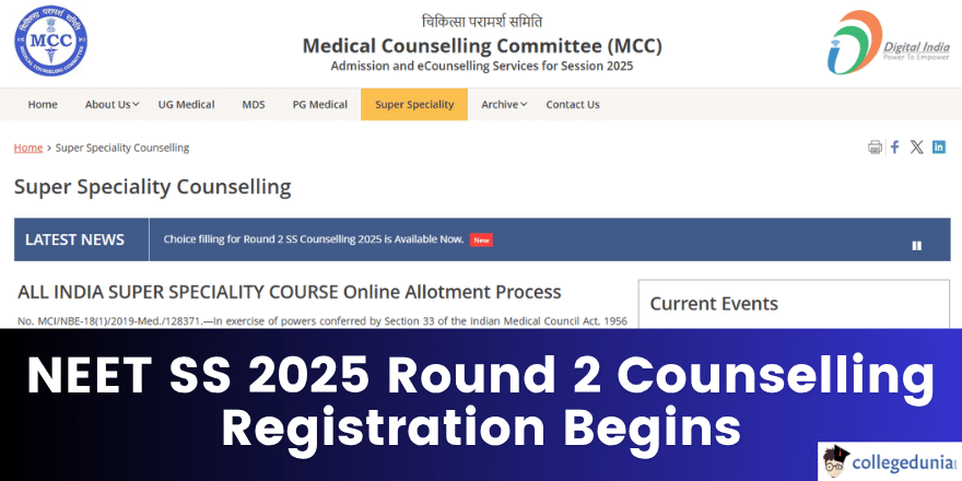 NEET SS 2025 Round 2
