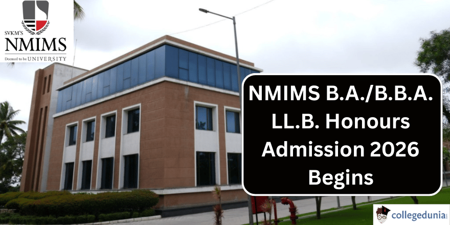 NMIMS B.A./B.B.A. LL.B. Honours Admission 2026