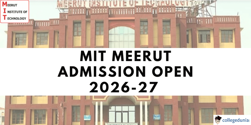 MIT Meerut IAdmission 2026-27 Open