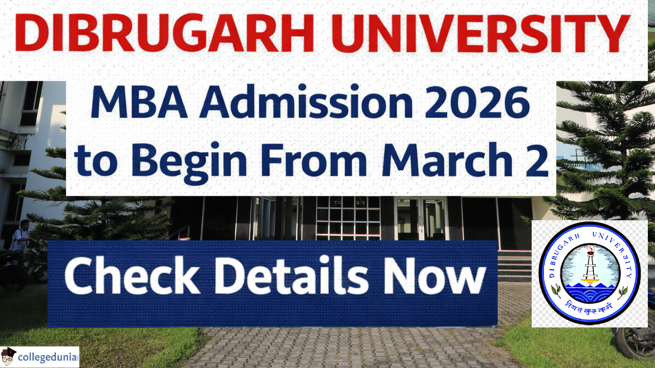Dibrugarh University MBA Admission 2026