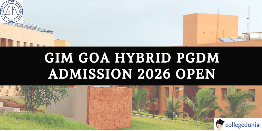 GIM Goa Hybrid PGDM Admission 2026 Open
