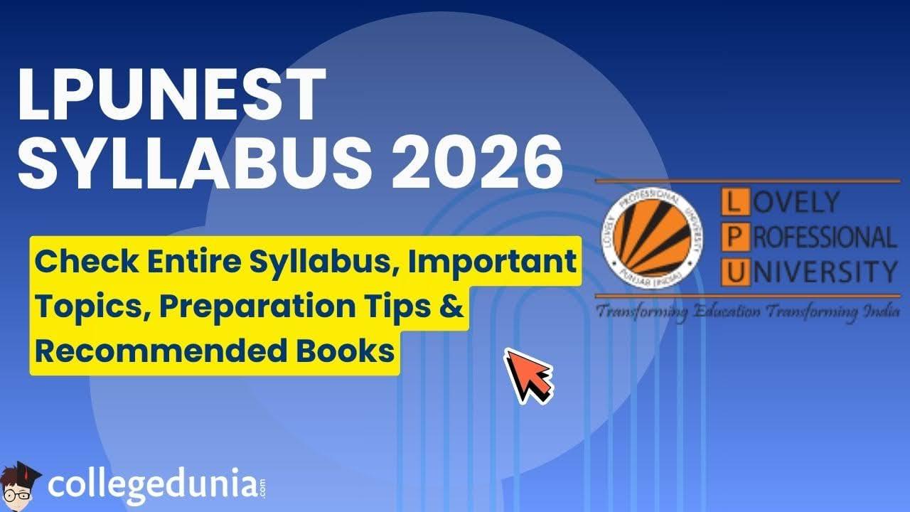 LPUNEST Syllabus