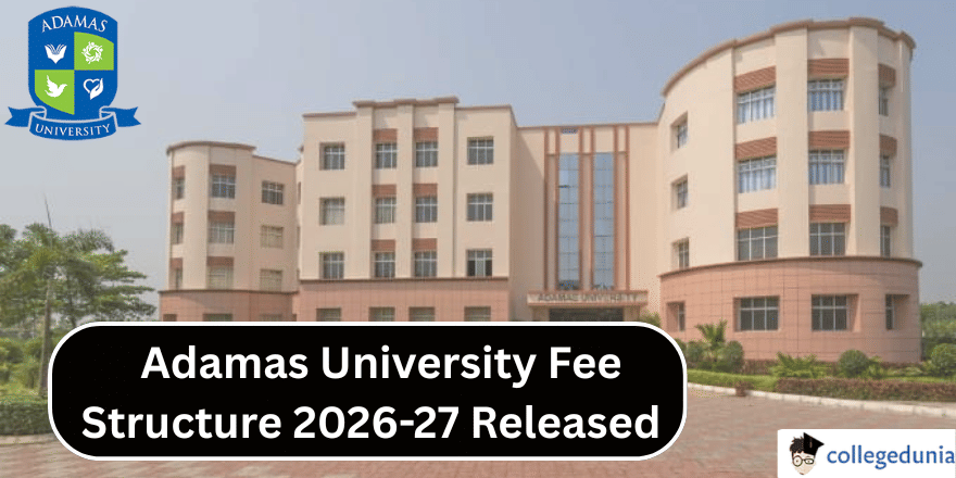 Adamas University Course-Wise Fee Structure 2026-27