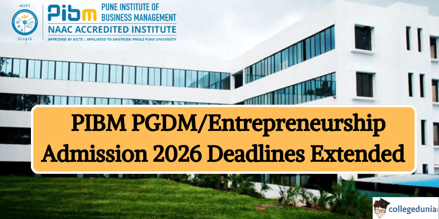 PIBM PGDM/Entrepreneurship Admission 2026