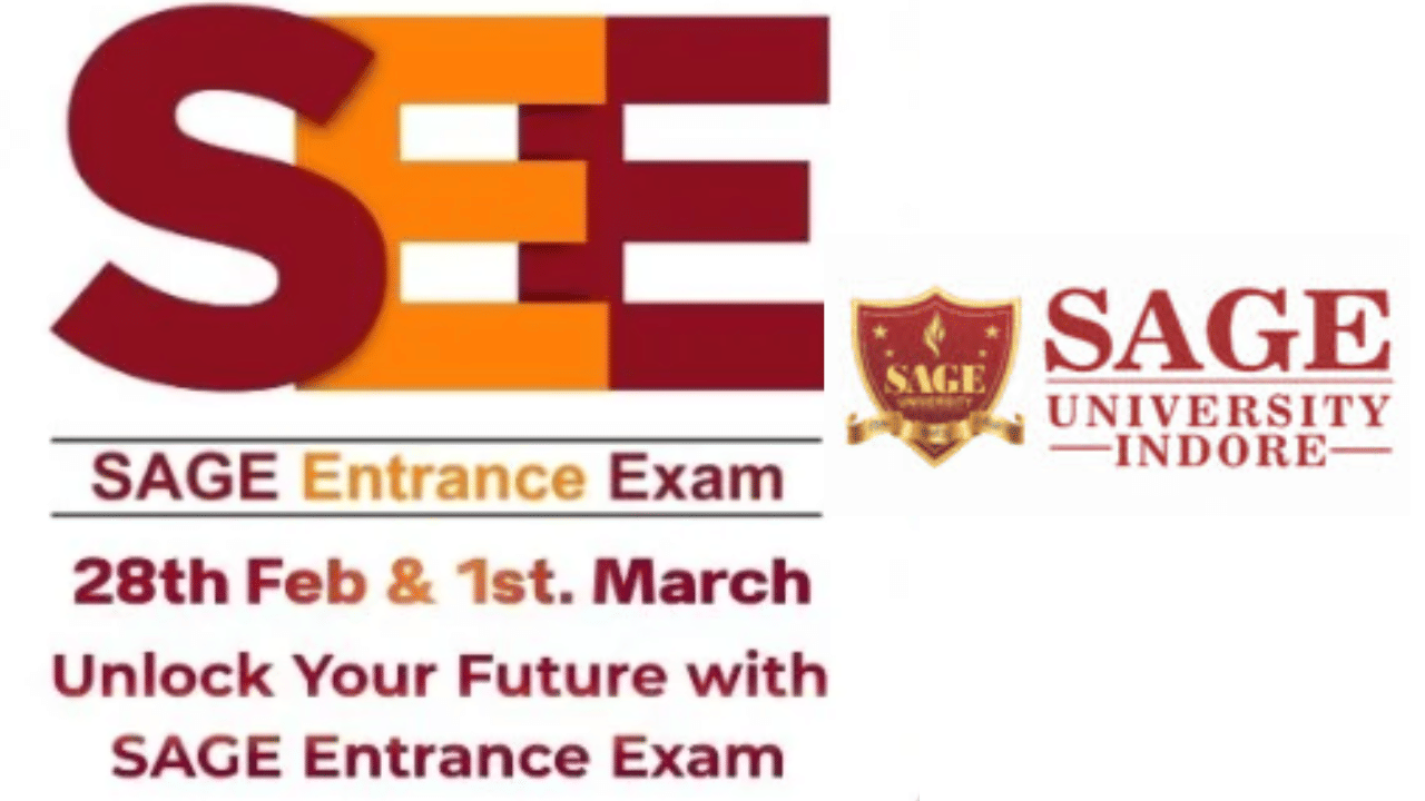  SAGE University Admission 2026 @sageuniversity.in