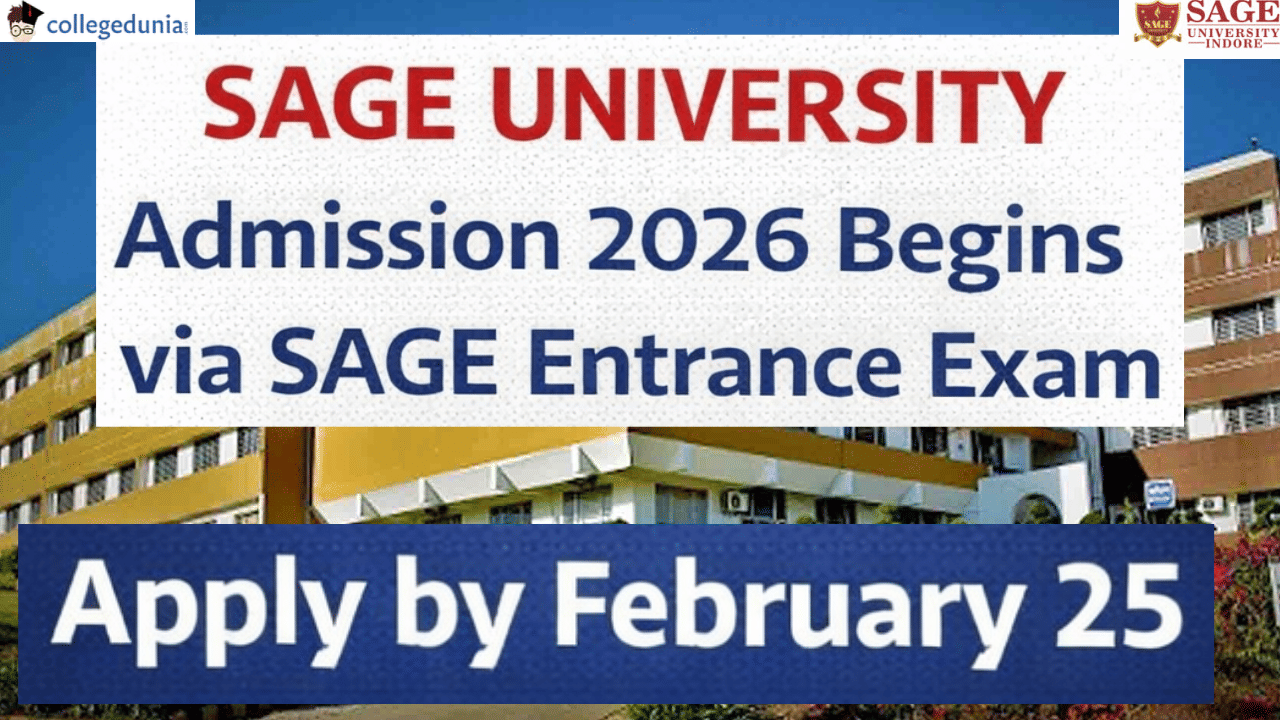 SAGE University Admission 2026