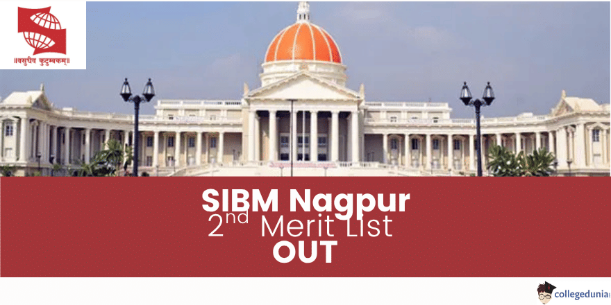 SIBM Nagpur MBA 2nd Merit List 2026 Released