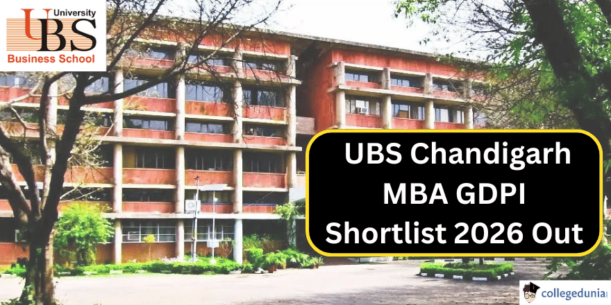 UBS Chandigarh MBA GDPI Shortlist 2026
