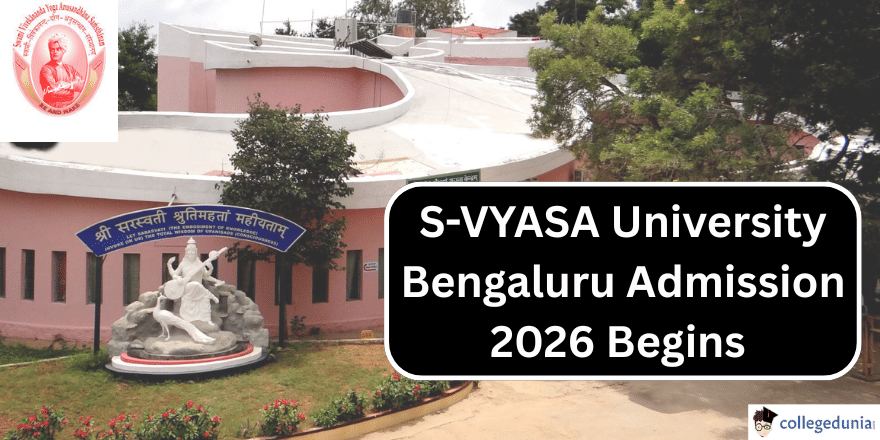 S-VYASA University Bengaluru Admission 2026