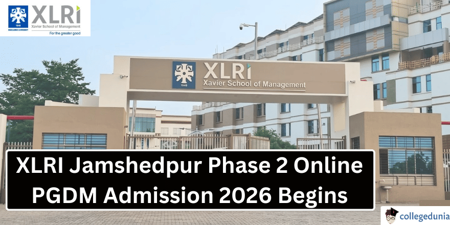 XLRI Jamshedpur Phase 2 Online PGDM Admission 2026