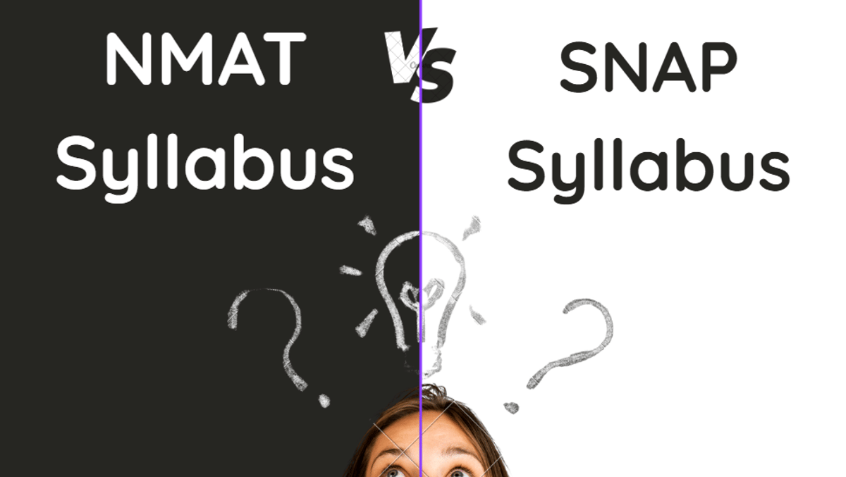 NMAT Syllabus vs SNAP Syllabus: Detailed Comparison