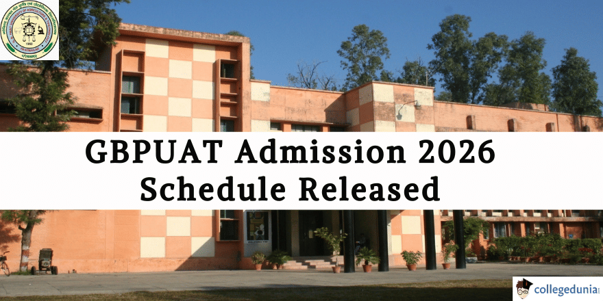 GBPUAT Admission 2026 Schedule Released