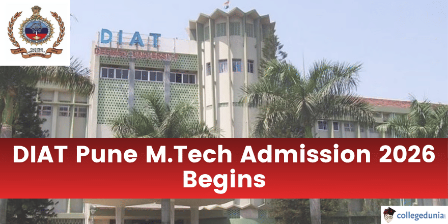 DIAT Pune M.Tech Admission 2026
