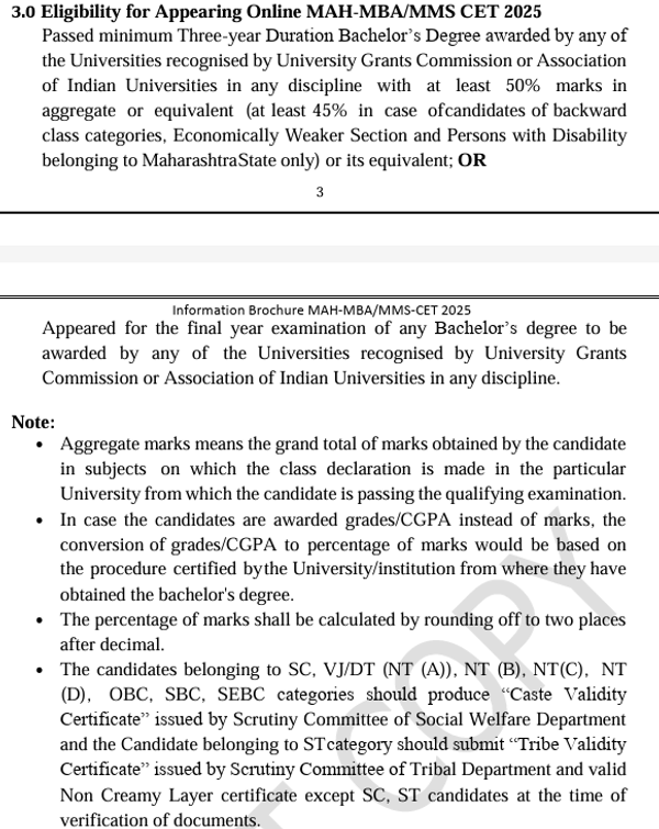 What are the Eligibility Criteria 2026?