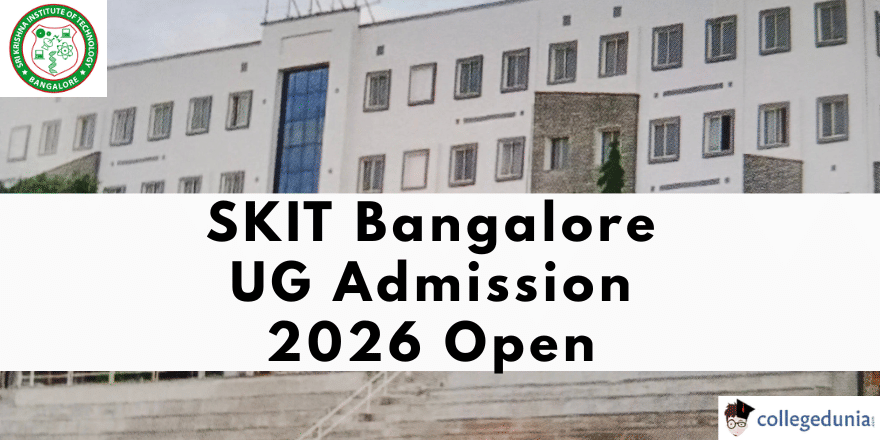 SKIT Bangalore UG Admission 2026 Open