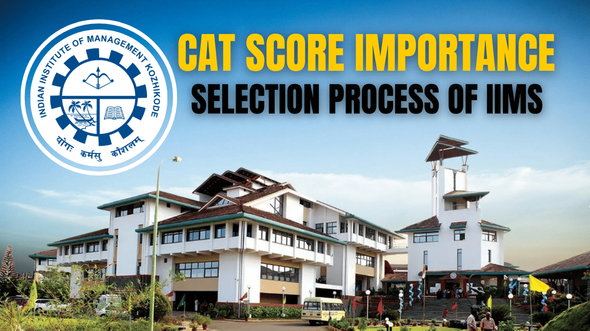 How Important is the CAT Score in the Selection Process for a B-School like IIM?