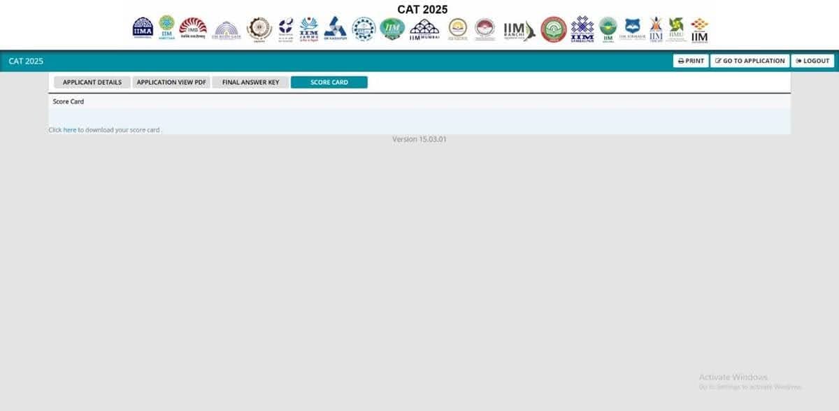 CAT Result 2025