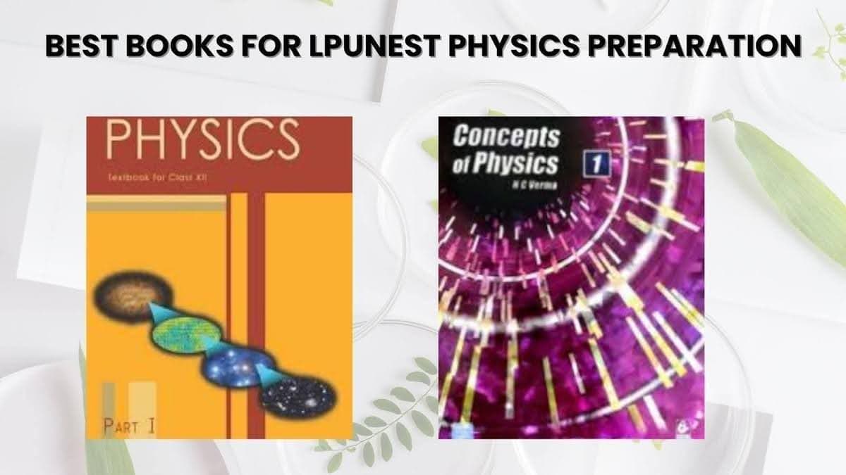 Recommended Books for LPUNEST Physics