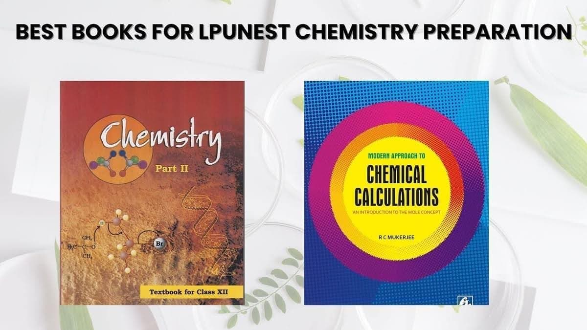 Recommended Books for LPUNEST Chemistry