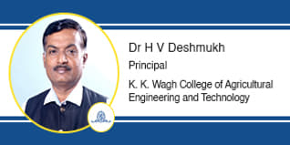 K.K. Wagh College of Agricultural Engg & Technology Principal: Dr. H. V. Deshmukh Interview