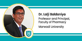 Marwadi University Professor and Principal Faculty of Pharmacy: Dr. Lalji Baldaniya Interview
