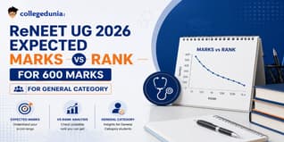 ReNEET UG 2026 Expected Marks vs Rank for 600 Marks for General Category