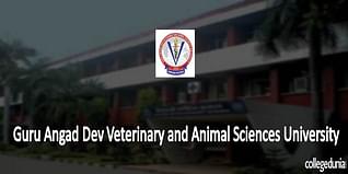 Guru Angad Dev Veterinary and Animal Sciences University (GADVASU) UG and PG Admission 2015 Notification