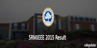 SRMJEEE 2015 Result Notification