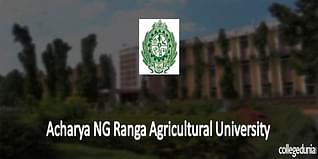 Acharya NG Ranga Agricultural University (ANGRAU) PG Courses Admission 2015 Notification