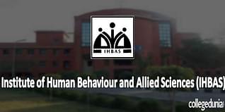 IHBAS Delhi 2015 Admission Alert for M. Phil Clinical Psychology