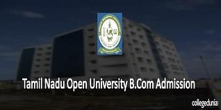 Tamil Nadu Open University B.Com Admission 2015