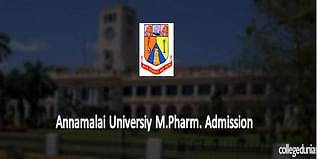 Annamalai University M.Pharm. Admission 2015