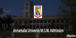 Annamalai University M.S.W. Admission 2015