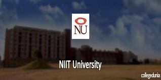 NIIT University MBA Admissions 2015 Notification