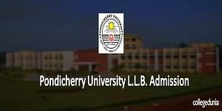 Pondicherry University L.L.B. Admission 2015