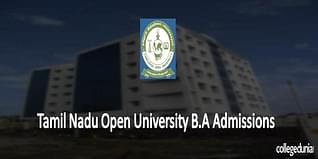 Tamil Nadu Open University B.A Admissions 2015