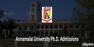Annamalai University Ph.D. Part time/ Regular Admissions 2015