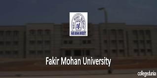 Fakir Mohan University Balasore PG Admissions 2015 Notification