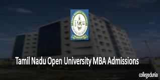 Tamil Nadu Open University MBA Admission
