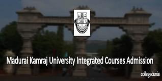 Madurai Kamraj University Integrated Courses Admission 2015 Notification